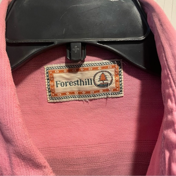 Nasty Gal Pink Distressed Crop Shirt Jacket - Picture 5 of 7